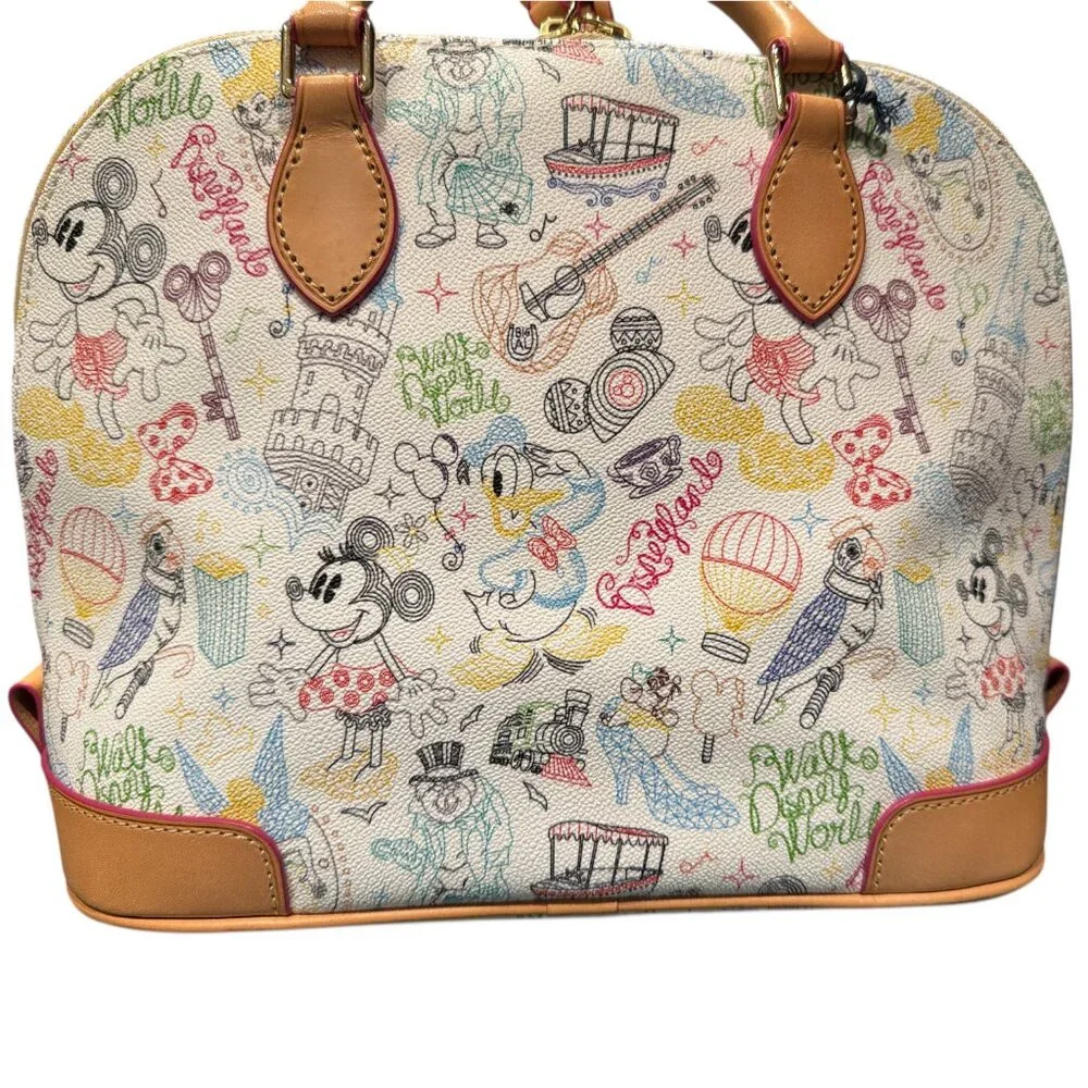 Disney Dooney & Bourke 'A Walk in the Park' Zip Satchel